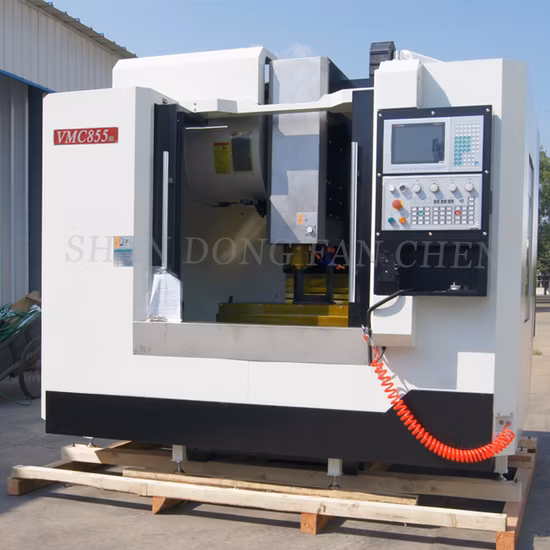 5 Axis Metal Processing CNC Machine for Aluminum Steel Profiles Vertical Machining Center Milling Drilling Tapping Vmc