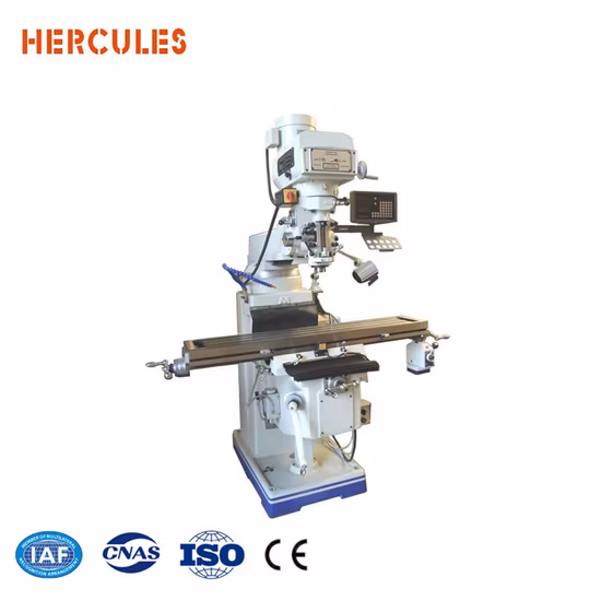 M4 Vertical Turret Type Milling Machine for Metal, Taiwan Spindle
